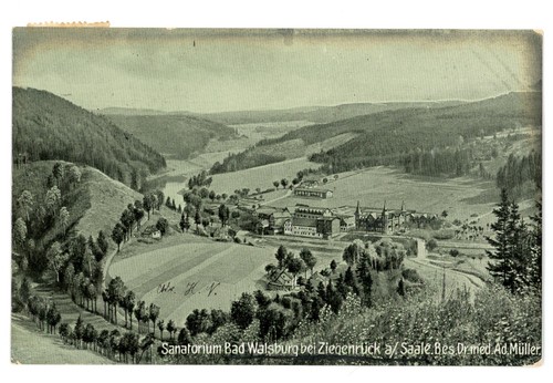Sanatorium bad walsburg bei - ak,