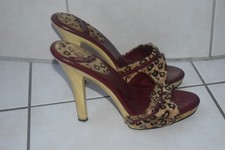 Michael Antonio  Holz-Clogs High Heels Fell Gr. 37 gebraucht