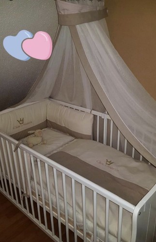 Babybett komplett - babybett,