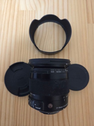 Sigma 70mm 4 - 17-70mm, dc