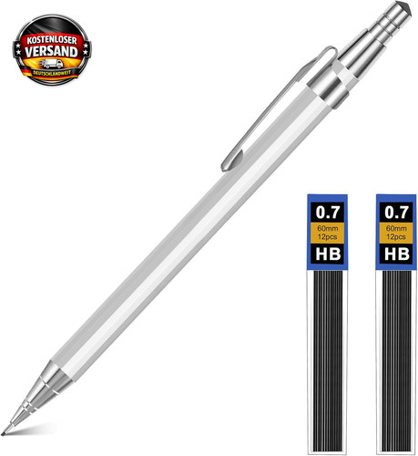 Metall druckbleistift set - druckbleistift, 0,5