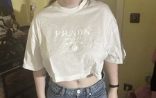 PRADA Milano T-Shirt Gr. S