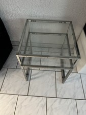 IKEA  2er-Set Beistelltisch, Kaffeetisch, Satztisch, Glastisch