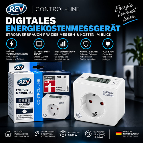 Rev energiekostenmessgerät - rev,
