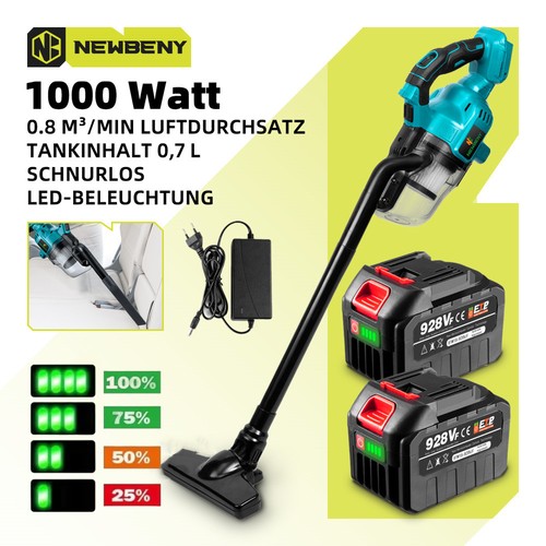 Kabelloser staubsauger 1000w - kabelloser,