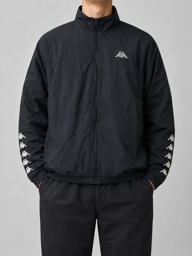 Kappa trackjacket schwarz - trackjacket, –