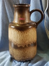 Scheurich 408-40 Bodenvase Henkelvase Keramik Vintage W. Germany 1970er