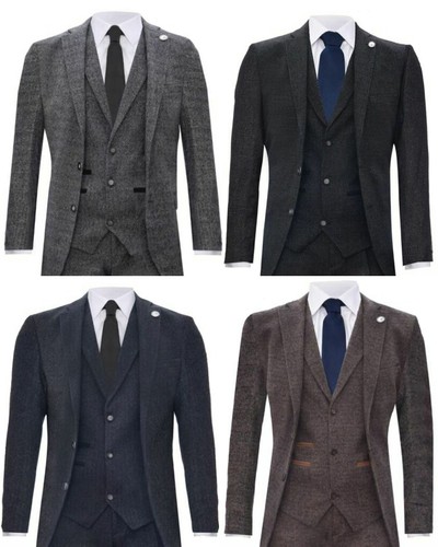 Herren teile tweed anzug - herren,