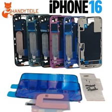 iPhone 16 Rahmen Gehäuse ohne Backcover | Premium Qualität + Kleber Reparatur