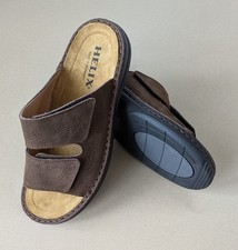 Helix Leder Pantolette braun