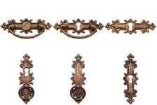 Antik Möbel Beschlag Griff