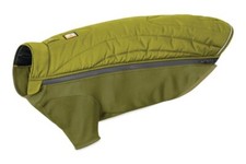 Ruffwear Powder Hound Jacke Forest Green Hunde Winter Mantel Hundejacke warm