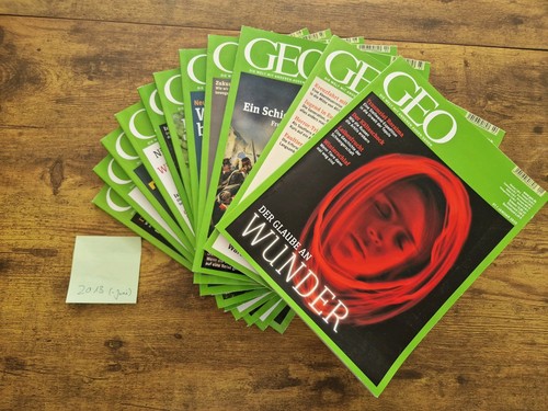 Geo zeitschriften konvolut - geo,
