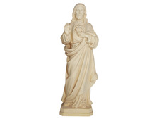 Holz HERZ JESU FIGUR H 15,5 cm
