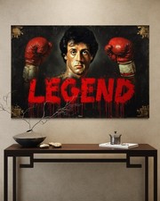 ROCKY BALBOA LEINWAND BILD