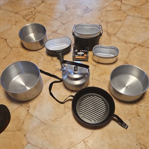 Camping kochset aluminium - camping,