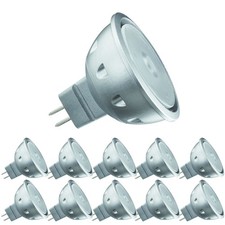 10 x 28156.10  Paulmann 12V Fassung LED Quality Reflektor 4W GU5,3 12V Warmweiß 