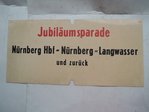 L51 original zuglaufschild - ++,
