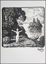 FRANTISEK KUPKA * Freed Woman *lithograph*70x50 cm*limited # 161/350 CMOA signed