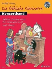 Die fröhliche Klarinette - Konzertband, R. Mauz PORTOFREI VOM MUSIKFACHHÄNDLER !
