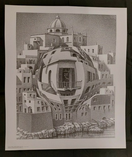 Escher balkon 55cm x - m.c.,