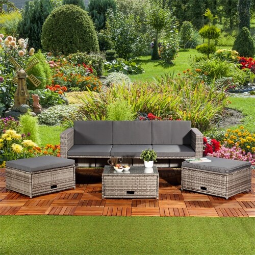 Gartenmöbel sitzgruppe sofa - gartenmöbel,