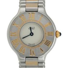 Muste de Cartier Stahl Uhr Ref.901012120 *Unaufgearbeitet