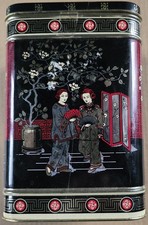 Mittelgroße Tee-Blechdose mit