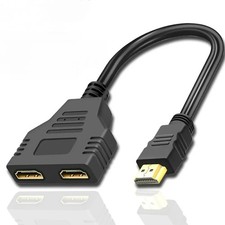 HDMI Splitter Verteiler 2 in 1