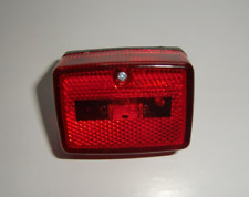 Zündapp, Rücklicht Mofa/Moped mit Rückstrahler Schwarz/Rot   ZR20 Typ447-02