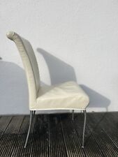 Bonaldo Martina Design-Stühle – Set 4 Echtlederstühle- Preis pro Stück