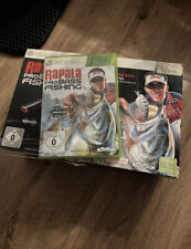 Microsoft Xbox 360 Rapala Pro Bass Fishing Bundle Selten OVP
