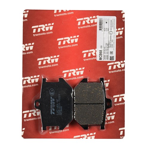 Trw bremsbelag organisch - trw,