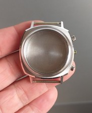 Vintage 1960's Swiss Hermo Chronograph Case Valjoux 23, 72, 72C Heuer Camaro