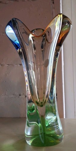 Große vase sommerso bohemia - große,