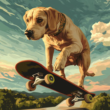 Wandtattoo Aufkleber  Labrador