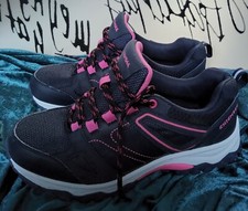 TREKKINGSCHUHE "CHIEMSEE" TEX 39 BLAU/PINK ROBUST WASSERABWEISEND NEUWERTIG