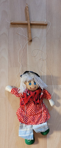 Marionette mädchen 24 - marionette,