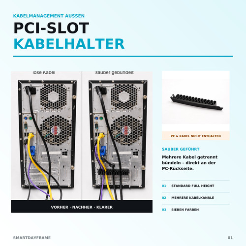 Kabelhalter pci slot - pc,