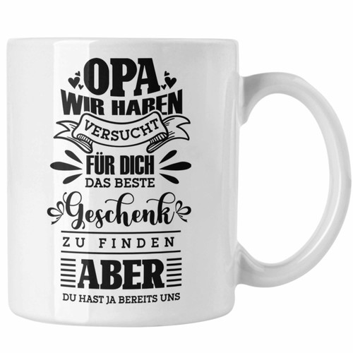 Tasse geschenk opa spruch - tasse,