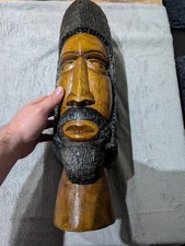 XXL Vintage Holzbüste