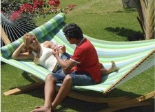 JOBEK Stabhängematte Hängematte Hängesessel wattiert NP 259€