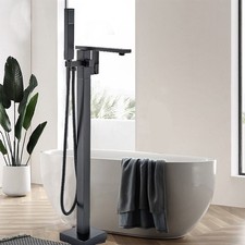 Schwarz Freistehende