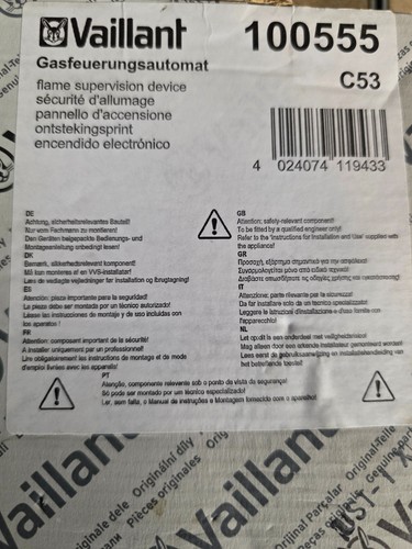 Vaillant gasfeuerungsautomat - vaillant,