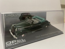 Opel Collection 1:43 Opel Admiral Cabriolet Gläser 1938 - 1939 in Vitrine