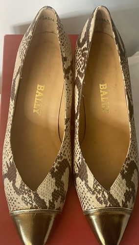 Bally pumps schlangenleder - bally,