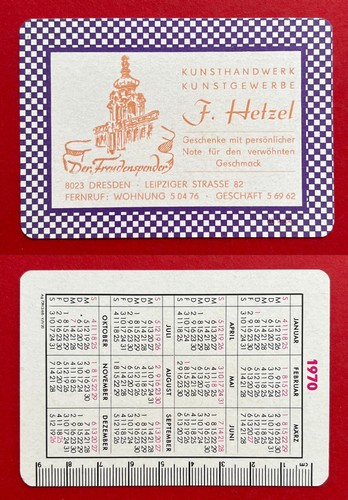 Ddr taschenkalender 1970 - ddr,
