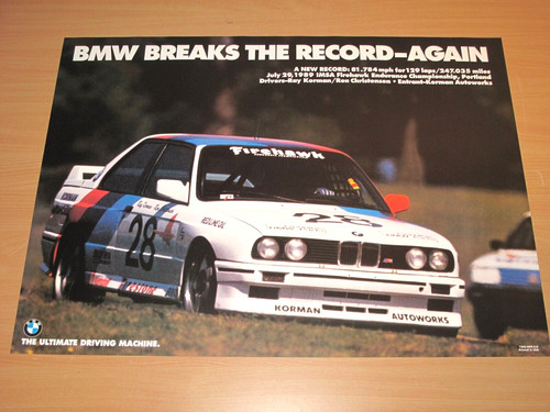 Bmw e30 poster - m3, 31
