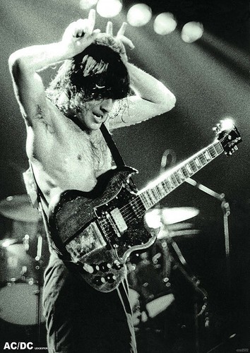 Poster angus young - poster, ac/dc