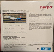 Herpa luxair embraer - luxair,